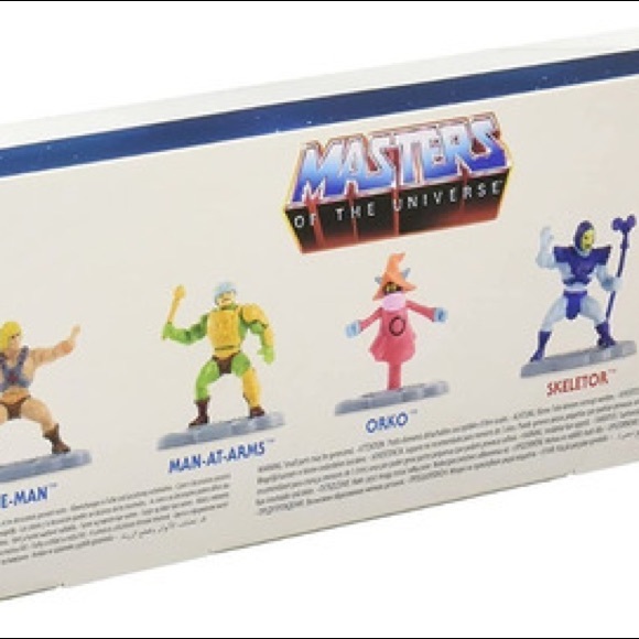 Masters of the Universe 5 figures : He-Man, Skeletor, Orko, Mer-Man, Man-At-Arms - Picture 2 of 4